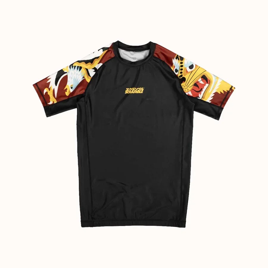 2025 Summer new SCRAMBLE SUKUJAN short sleeved 3D printed RASH GUARD black men's and women's quick drying breathable T-shirt 6XL
2025 Summer new SCRAMBLE SUKUJAN short sleeved 3D printed RASH GUARD black men's and women's quick drying breathable T-shirt 6XL