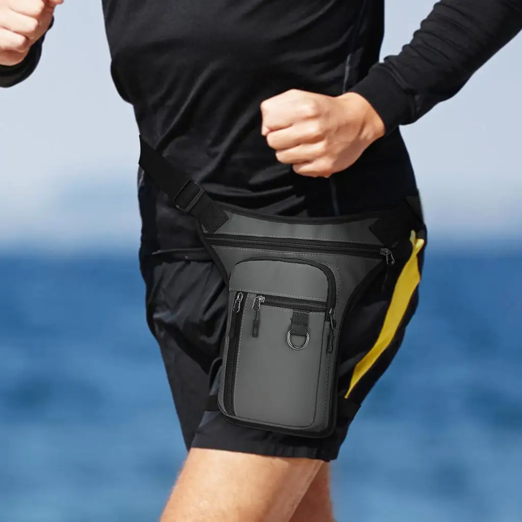 Motorcycle Leg Bag Thigh Bag Waist Pack for Motorcycle, Lightweight, Detachable Leg Straps Waterproof PU Material Zipper
Motorcycle Leg Bag Thigh Bag Waist Pack for Motorcycle, Lightweight, Detachable Leg Straps Waterproof PU Material Zipper
