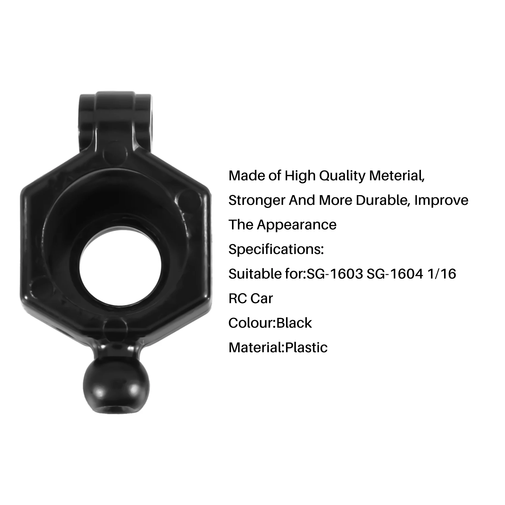 ABMW-2 шт. держатель ступицы заднего колеса для SG 1603 SG 1604 SG1603 SG1604 1/16 запасные части для радиоуправляемых автомобилей аксессуары
ABMW-2 шт. держатель ступицы заднего колеса для SG 1603 SG 1604 SG1603 SG1604 1/16 запасные части для радиоуправляемых автомобилей аксессуары