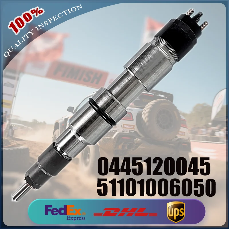 Diesel Fuel Injector Assembly for MAN TGA TGL TGM 0445120045 51101006050 - Injector Assembly Part
Diesel Fuel Injector Assembly for MAN TGA TGL TGM 0445120045 51101006050 - Injector Assembly Part