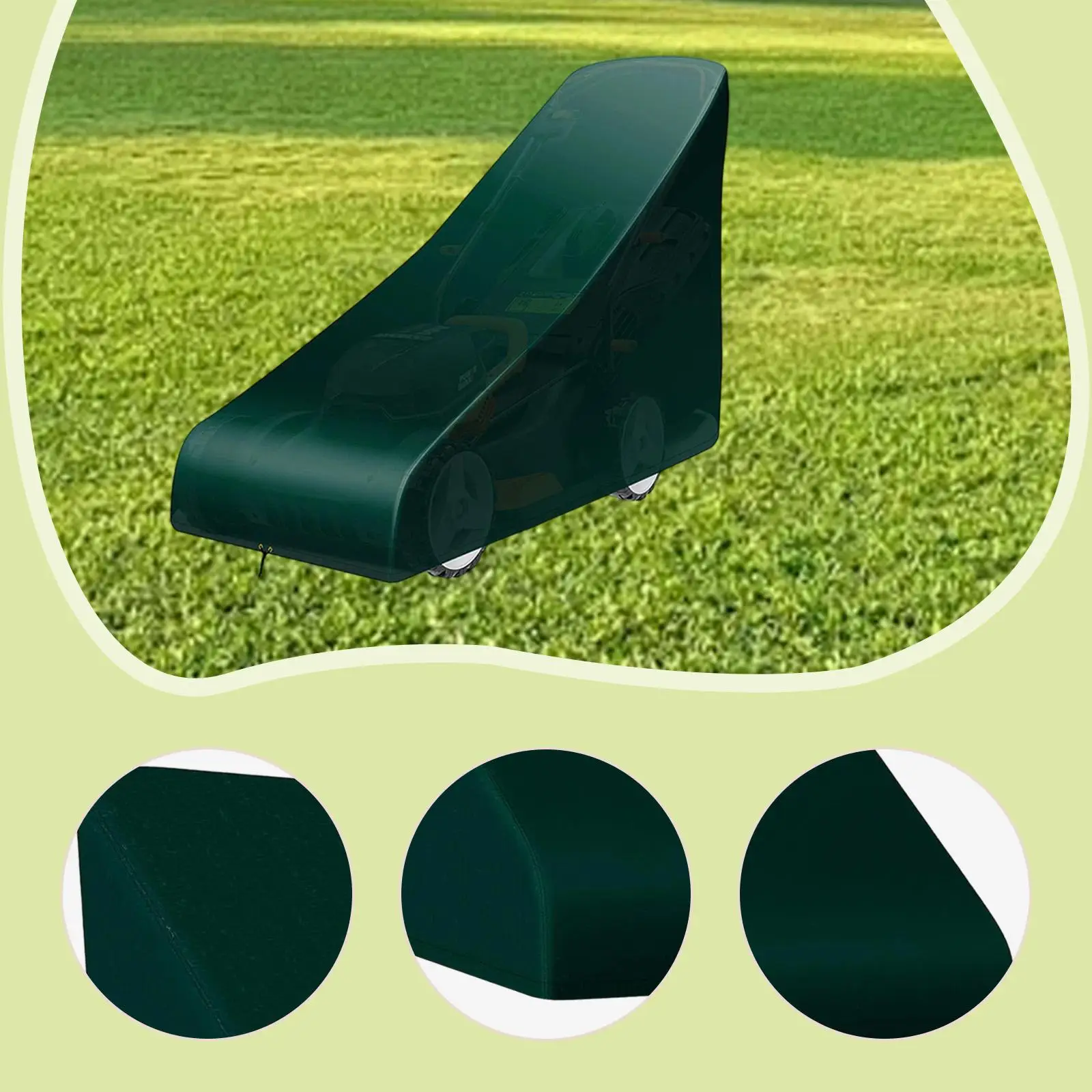 Adjustable Lawn Mower Cover Weatherproof PE Protector Push Mower Dust Guard for Outdoor Garden Patio
Adjustable Lawn Mower Cover Weatherproof PE Protector Push Mower Dust Guard for Outdoor Garden Patio