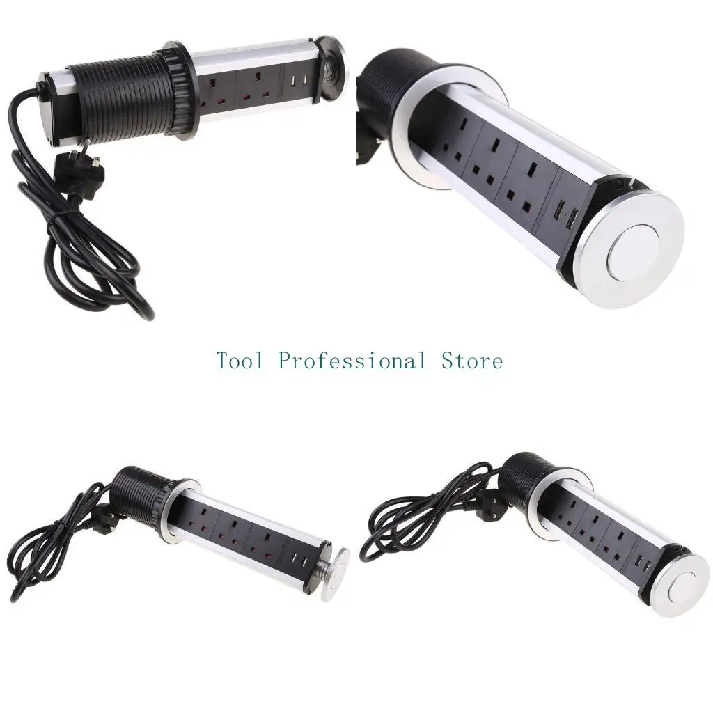 57QF Desktop Socket UK Plug Hidden Table Panel With USB Charging Slow Pop Up Cover For Meeting Room Office Electrical Outlet
57QF Desktop Socket UK Plug Hidden Table Panel With USB Charging Slow Pop Up Cover For Meeting Room Office Electrical Outlet
