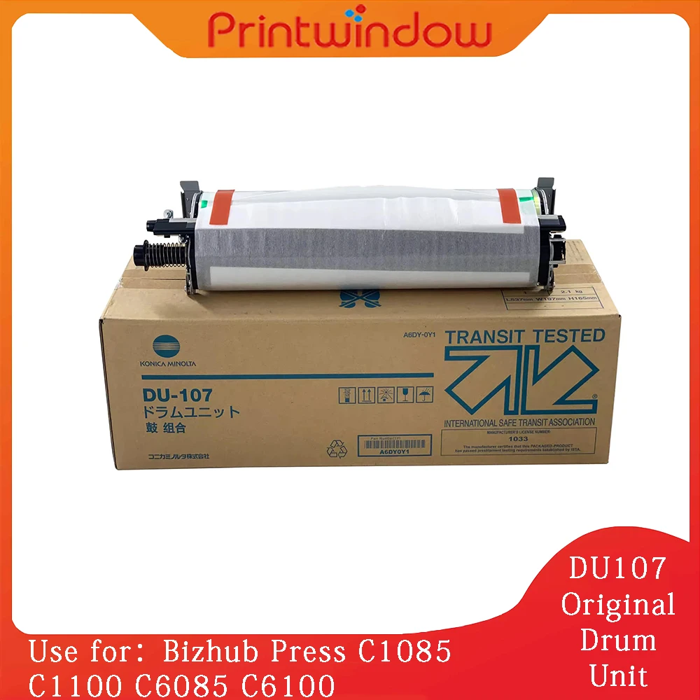 DU107 Original New Drum Unit for Konica Minolta Bizhub Press C1085 C1100 C6085 C6100 DU-107 A6DY0Y1
DU107 Original New Drum Unit for Konica Minolta Bizhub Press C1085 C1100 C6085 C6100 DU-107 A6DY0Y1
