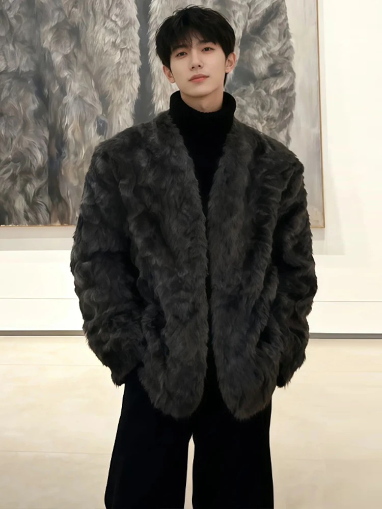 Мужская зимняя куртка из искусственного меха American Sle с внутренней внутренней частью Fce, теплая хлопковая верхняя одежда, длинная све
Мужская зимняя куртка из искусственного меха American Sle с внутренней внутренней частью Fce, теплая хлопковая верхняя одежда, длинная све