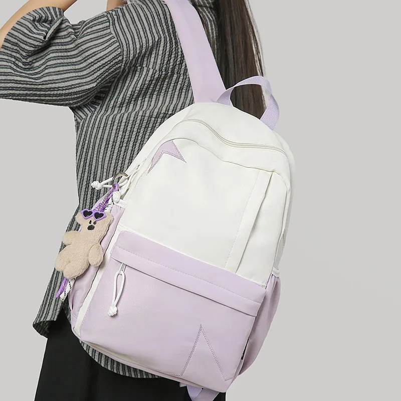 Canvas Middle High School Backpacks for Teenage Lightweight Large Capacity 16 Inch Laptop Bag College Student Schoolbag 
Canvas Middle High School Backpacks for Teenage Lightweight Large Capacity 16 Inch Laptop Bag College Student Schoolbag