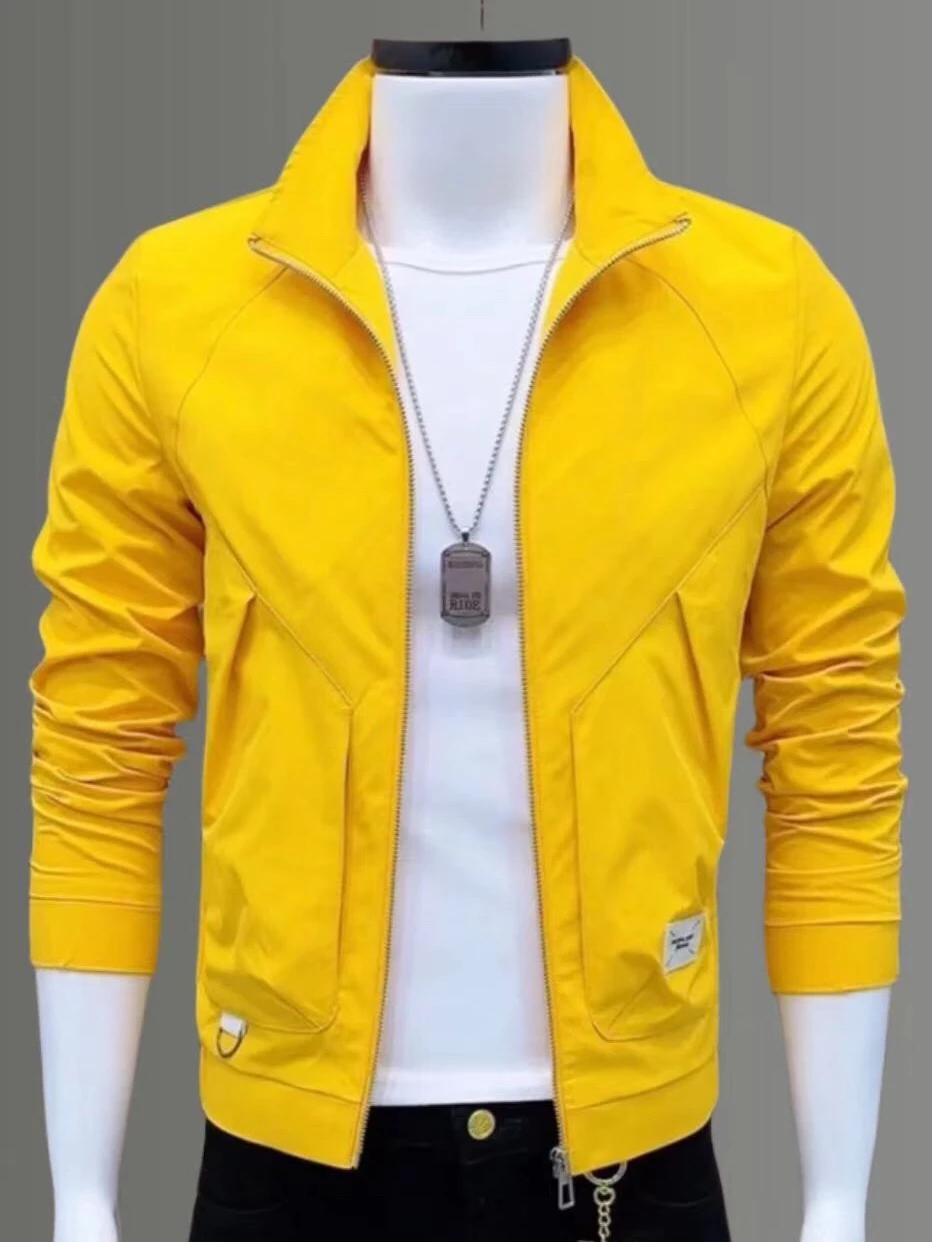 Мужская повседневная куртка однотонная универсальная на молнии из хлопка для весны и осени, приталенная, дышащая
Мужская повседневная куртка однотонная универсальная на молнии из хлопка для весны и осени, приталенная, дышащая