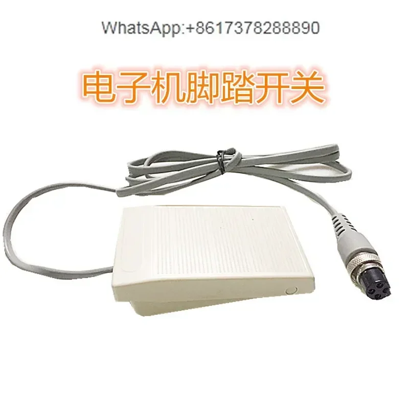 Four-hole electronic foot switch Foot pedal controller Speed control switch Strong drill Original electronic machine parts
Four-hole electronic foot switch Foot pedal controller Speed control switch Strong drill Original electronic machine parts