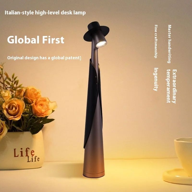 Italian Modern Rechargeable Bedside Lamp - Dimmable LED Night Light with USB Charging Luxury Desk Lamp for Bedroom Decor
Italian Modern Rechargeable Bedside Lamp - Dimmable LED Night Light with USB Charging Luxury Desk Lamp for Bedroom Decor