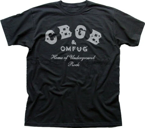 Мужская футболка на лето CBGB & OMFUG Home of Underground Rock Punk NYC Club черная хлопковая футболка
Мужская футболка на лето CBGB & OMFUG Home of Underground Rock Punk NYC Club черная хлопковая футболка