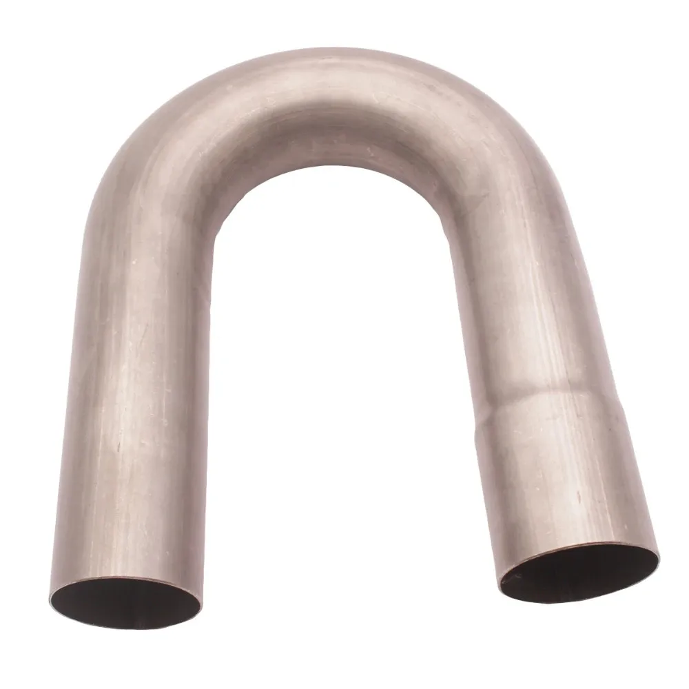 Stainless Steel 2.5" 63mm Custom Exhaust Tubing Mandrel Pipe 180 Degree U Bend Expanded on One End
Stainless Steel 2.5" 63mm Custom Exhaust Tubing Mandrel Pipe 180 Degree U Bend Expanded on One End
