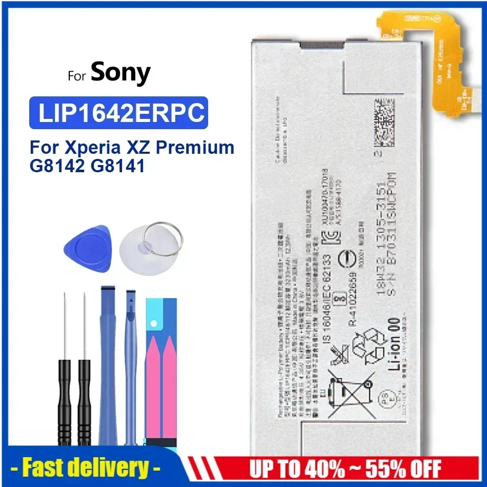 230 мАч LIP1642ERPC аккумулятор для SONY Xperia XZ Premium G8142 XZP G8141 аккумуляторы для мобильных телефонов Bateria + бесплатные инструменты
230 мАч LIP1642ERPC аккумулятор для SONY Xperia XZ Premium G8142 XZP G8141 аккумуляторы для мобильных телефонов Bateria + бесплатные инструменты