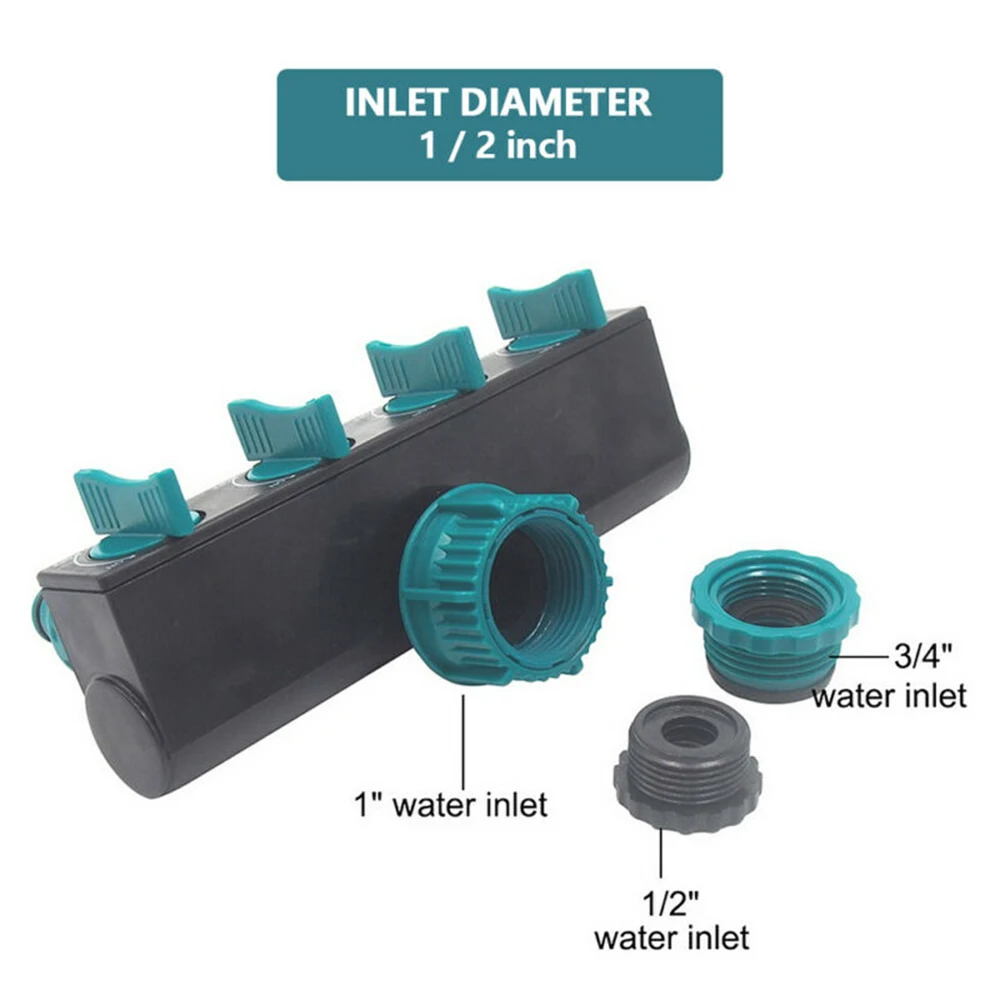 1/2 Inch Threaded 4 Way Hose Distributor Valve for Efficient Simultaneous Irrigation of Multiple Zones Without Switching Hoses
1/2 Inch Threaded 4 Way Hose Distributor Valve for Efficient Simultaneous Irrigation of Multiple Zones Without Switching Hoses