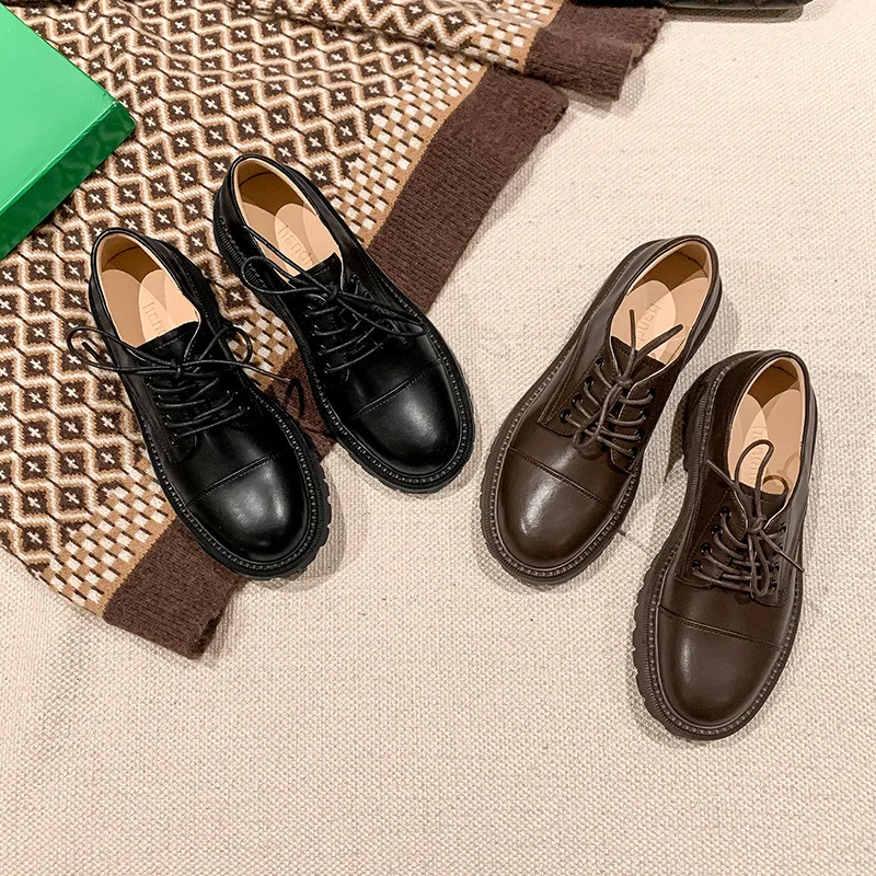 Meotina Women Genuine Leather Flats Loafers Round Toe Lace Up Ladies Beige Brand Fashion Sewing Shoes Spring Autumn Black 42
Meotina Women Genuine Leather Flats Loafers Round Toe Lace Up Ladies Beige Brand Fashion Sewing Shoes Spring Autumn Black 42