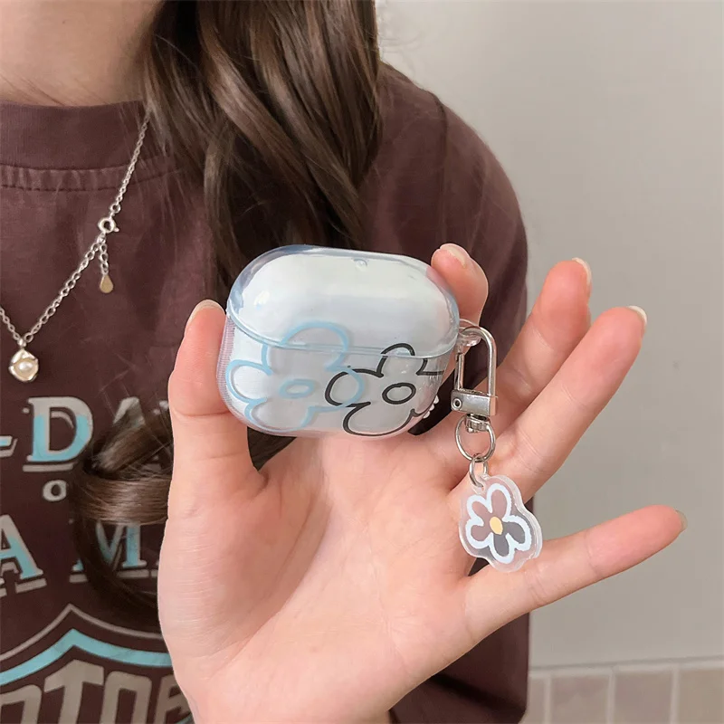 Cute Line Flower Headphone Case For Apple Airpods Pro 2 3 4 Cover Clear Silicone Headset Charging Cases For Airpod 4th Gen Funda
Cute Line Flower Headphone Case For Apple Airpods Pro 2 3 4 Cover Clear Silicone Headset Charging Cases For Airpod 4th Gen Funda