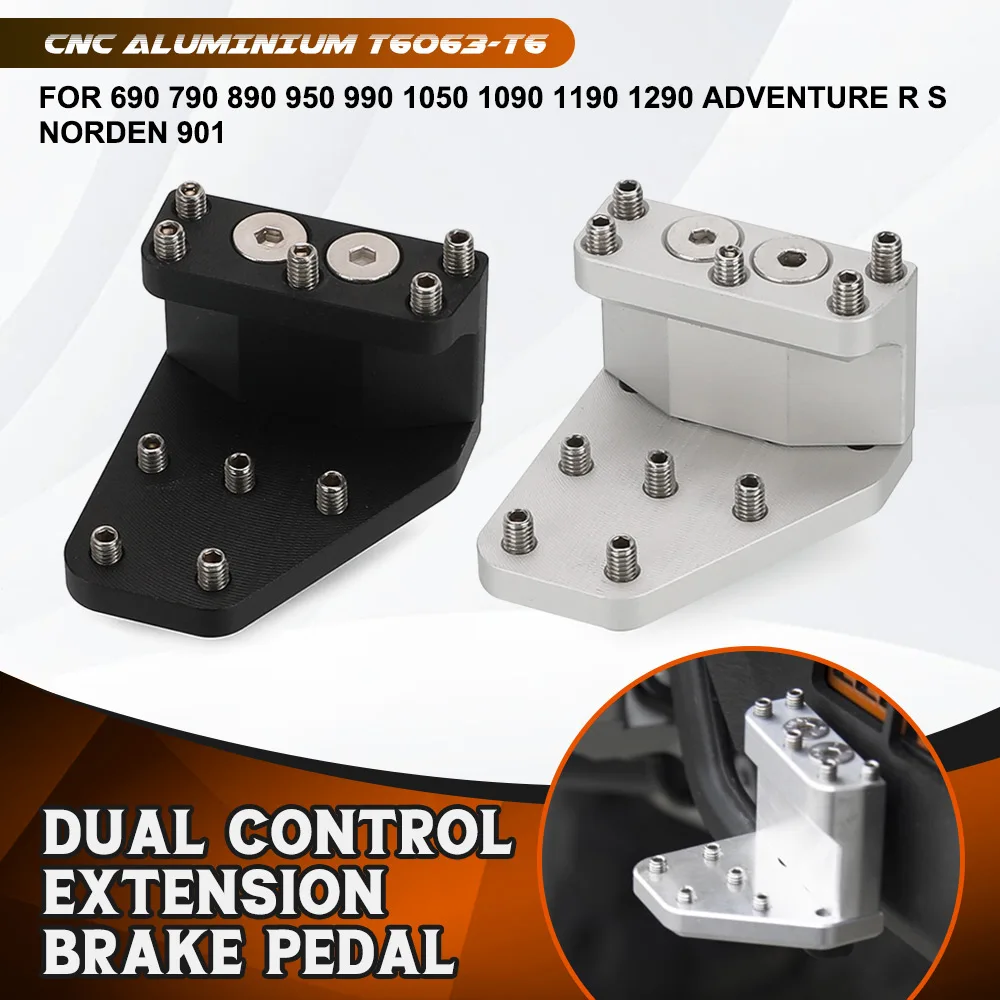 Удлинитель-увеличитель педали тормоза DualControl для KTM 690 790 890 950 990 1050 1090 1190 1290 ADVENTURE R S Norden 901
Удлинитель-увеличитель педали тормоза DualControl для KTM 690 790 890 950 990 1050 1090 1190 1290 ADVENTURE R S Norden 901