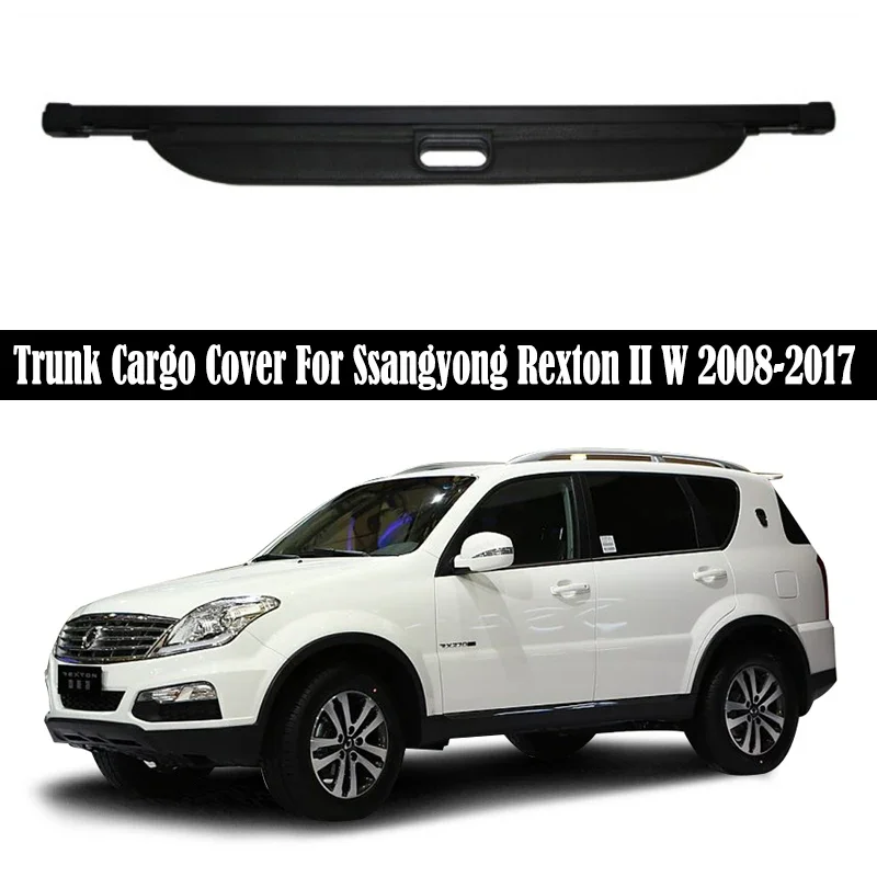 Trunk Cargo Cover For Ssangyong Rexton II W 2008-2017 Security Shield Rear Luggage Curtain Partition Privacy Car Accessories
Trunk Cargo Cover For Ssangyong Rexton II W 2008-2017 Security Shield Rear Luggage Curtain Partition Privacy Car Accessories