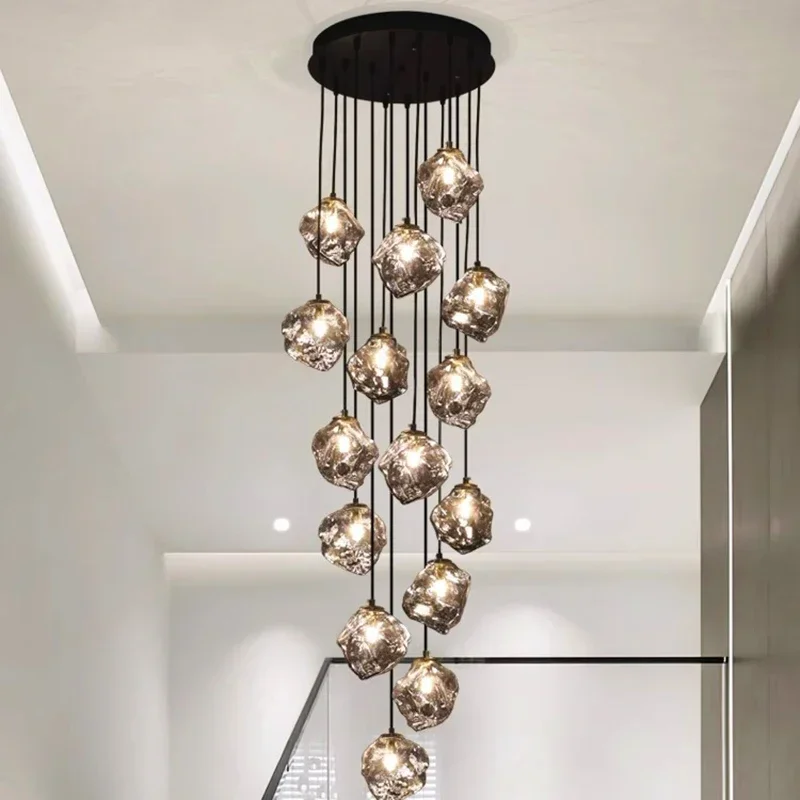 Modern home decor led lights pendant lamps forstaircase Chandeliers for living room hanging indoor ing
Modern home decor led lights pendant lamps forstaircase Chandeliers for living room hanging indoor ing