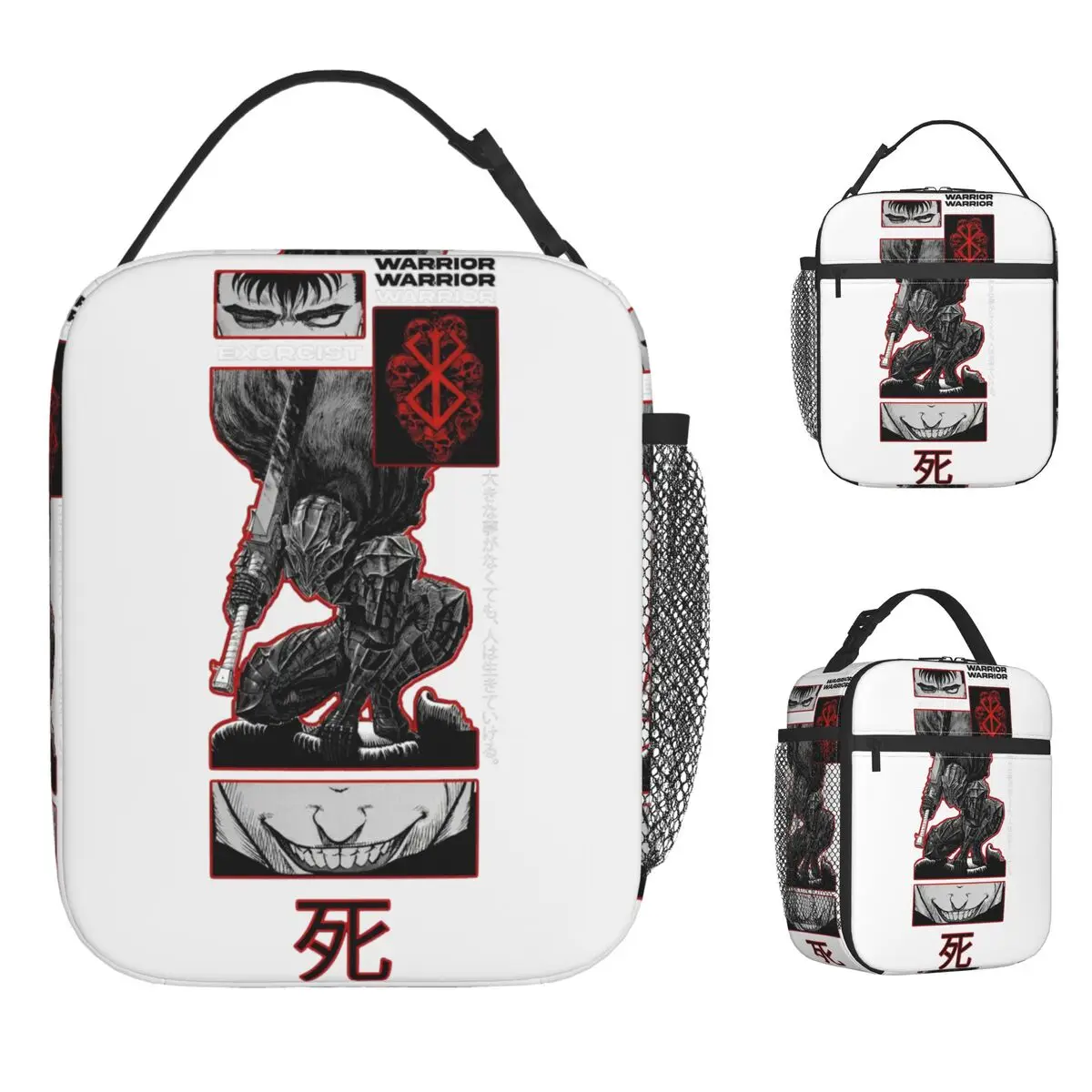 Сумка для обеда в японском стиле аниме Berserk Guts Cool Manga Ретро Ланч-бокс для пикника на открытом воздухе Термальные сумки для обеда для взрослых Оксфордская сумка-холодильник
Сумка для обеда в японском стиле аниме Berserk Guts Cool Manga Ретро Ланч-бокс для пикника на открытом воздухе Термальные сумки для обеда для взрослых Оксфордская сумка-холодильник