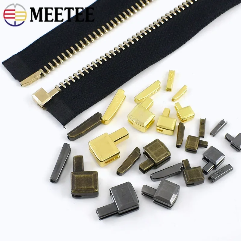 10-50Sets 3#5#8#10# Non-Slip Stopper Metal Zipper Closure Head Zip End Lock Clothes Zippers Bottom Socket Repair Kit Accessories
10-50Sets 3#5#8#10# Non-Slip Stopper Metal Zipper Closure Head Zip End Lock Clothes Zippers Bottom Socket Repair Kit Accessories
