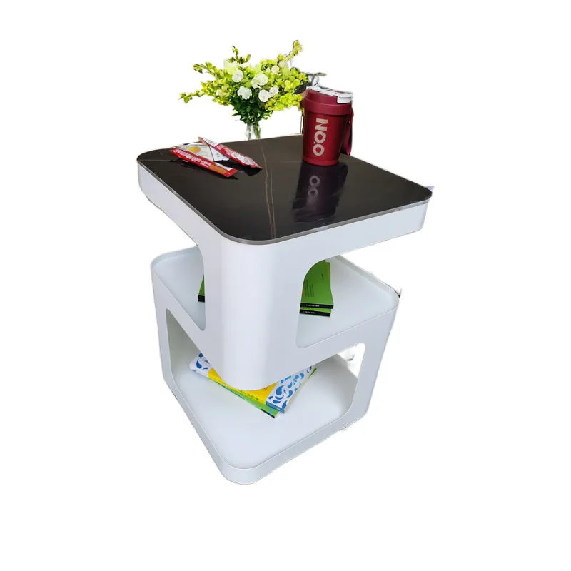 Sofa side rock slab creative living room coffee table wrought iron corner few light luxury bedroom bedside table simple modern s 
Sofa side rock slab creative living room coffee table wrought iron corner few light luxury bedroom bedside table simple modern s