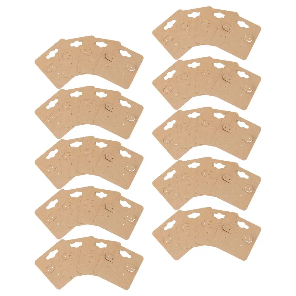 200Pcs Earring Display Cards Paper Lightweight Ear Stud Tags for Jewelry Packaging Retail Selling Earring Cardboard Cards
200Pcs Earring Display Cards Paper Lightweight Ear Stud Tags for Jewelry Packaging Retail Selling Earring Cardboard Cards