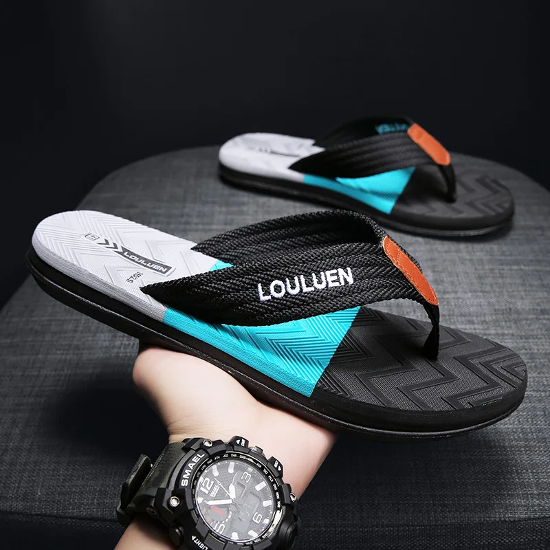 New Summer Men's Flip-Flops - Trendy Casual Beach Toe-Knot Slippers for Home & Outdoor Use
New Summer Men's Flip-Flops - Trendy Casual Beach Toe-Knot Slippers for Home & Outdoor Use