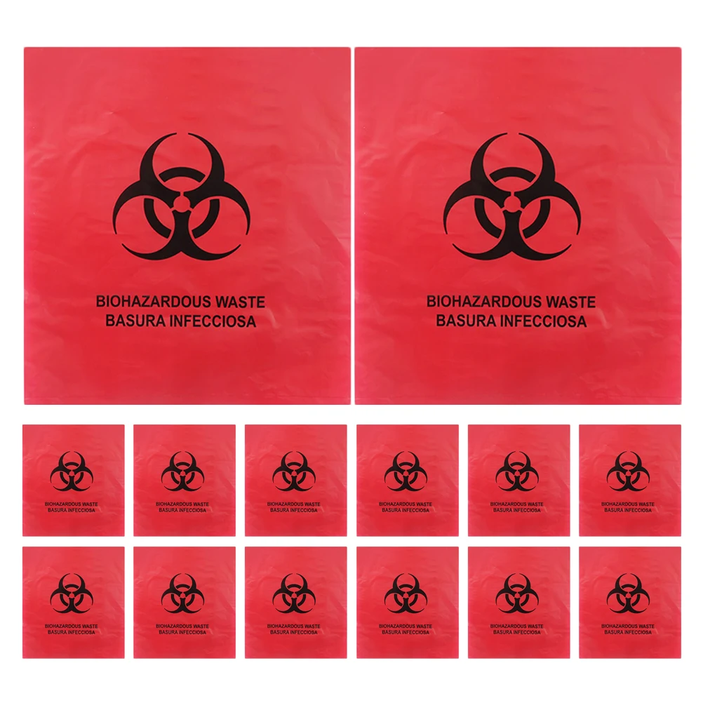 20pcs Medical Waste Hospital Grade Biohazardous Trash Bags Infectious Waste Liners Red Garbage Bags Symbol Bathroom Can
20pcs Medical Waste Hospital Grade Biohazardous Trash Bags Infectious Waste Liners Red Garbage Bags Symbol Bathroom Can