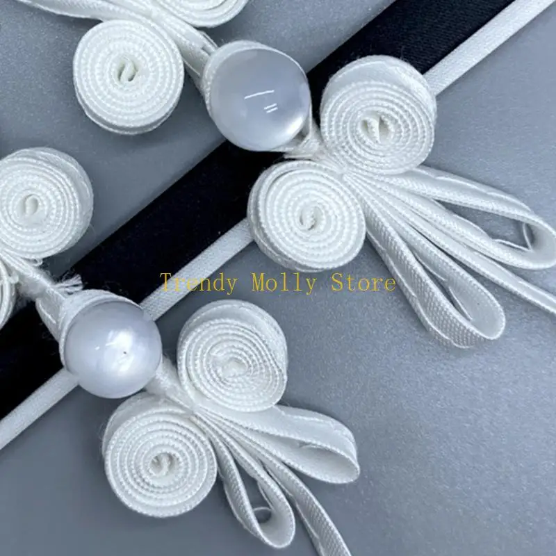 N5KB Handmade Sewing Fasteners Cheongsam Knot Closure Button DIY Clothing Decoration Traditional Costume Garment Accessories
N5KB Handmade Sewing Fasteners Cheongsam Knot Closure Button DIY Clothing Decoration Traditional Costume Garment Accessories