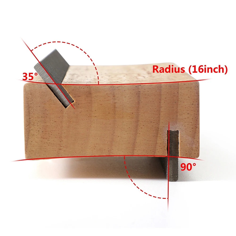 35/90 Degree Wooden Guitar Fret Crowning File Guitar Fret Crowning End Bevel-Flush Files for Guitar Bass Fret End Dressing
35/90 Degree Wooden Guitar Fret Crowning File Guitar Fret Crowning End Bevel-Flush Files for Guitar Bass Fret End Dressing
