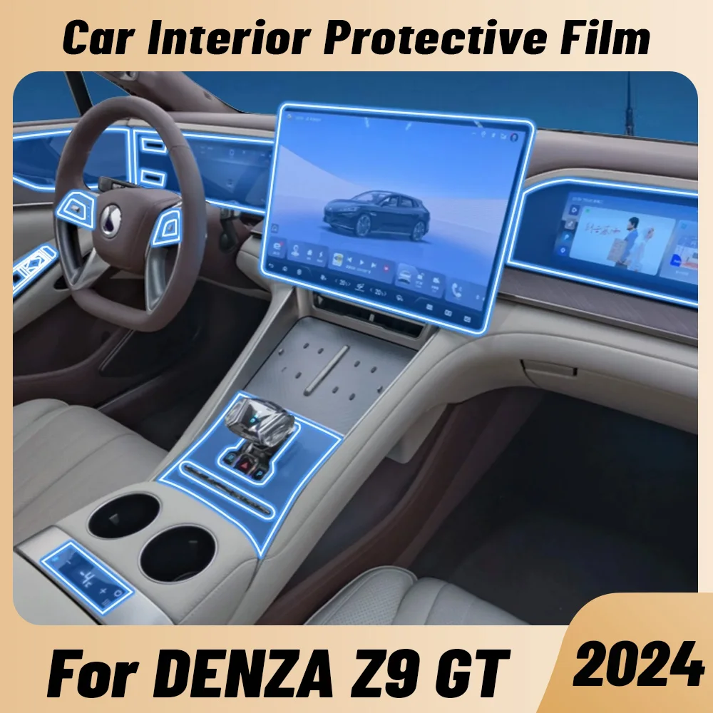 Anti-scratch Car Interior Center Console Media Dashboard Navigation TPU Protector Film Accessories For DENZA Z9 GT 2024
Anti-scratch Car Interior Center Console Media Dashboard Navigation TPU Protector Film Accessories For DENZA Z9 GT 2024