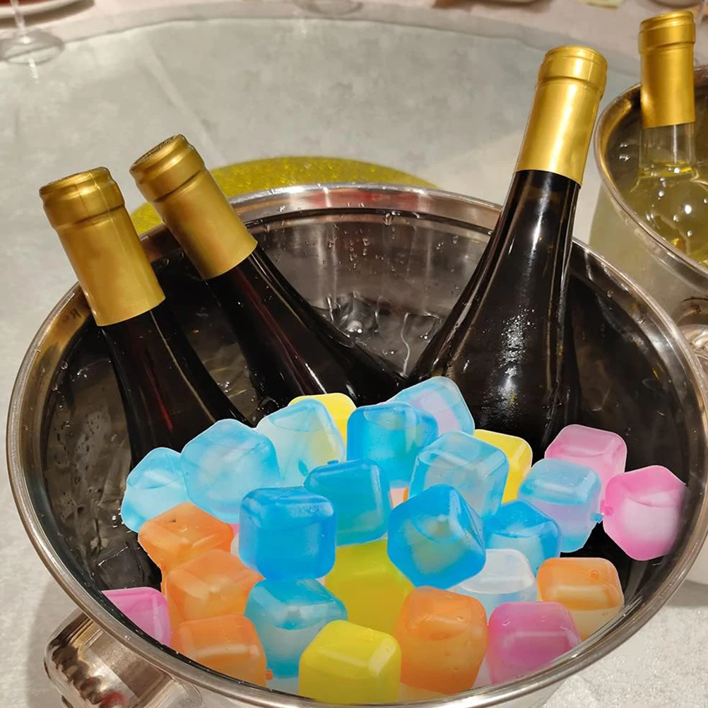 20pcs Reusable Washable Cooling Fake For Drinks Whiskey Wine Party Non-Melting Square Tpu Cubes Multipurpose Practical 
20pcs Reusable Washable Cooling Fake For Drinks Whiskey Wine Party Non-Melting Square Tpu Cubes Multipurpose Practical