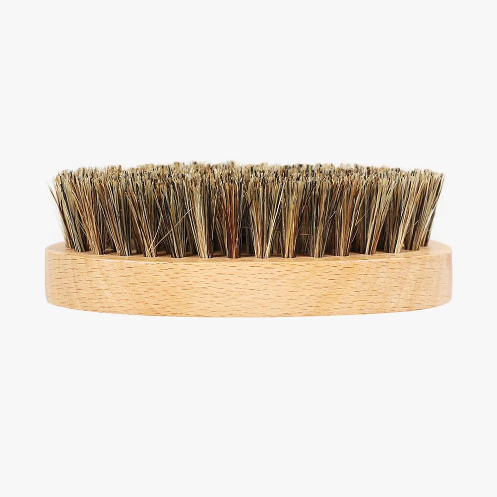Oval Boar Bristle Men Beard Mustache Brush with Beech Handle in Natural Primary Color Shaving Brush (85x45x28cm)
Oval Boar Bristle Men Beard Mustache Brush with Beech Handle in Natural Primary Color Shaving Brush (85x45x28cm)