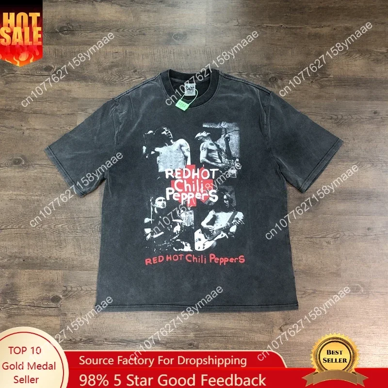 Frog Drift High Quality Streetwear Fashion Printing Vintage Tee Loose Oversized Tops 100%Cotton Casual T Shirt For Men
Frog Drift High Quality Streetwear Fashion Printing Vintage Tee Loose Oversized Tops 100%Cotton Casual T Shirt For Men