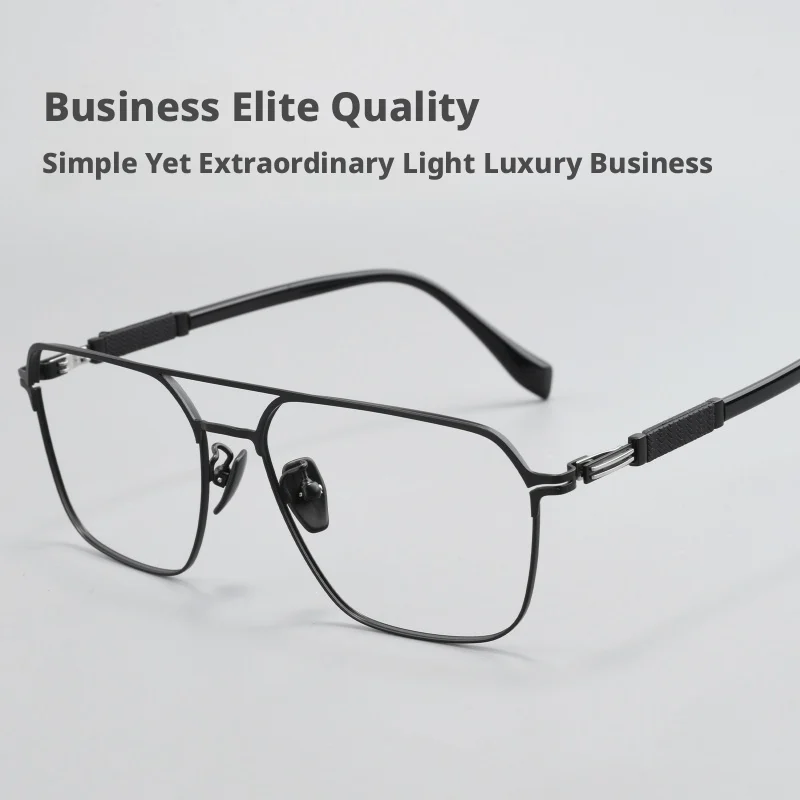 YCFoya New Fashionable Double-Bridge Men's Premium Eyeglass Frame T1213X Ultra-Light Business Customizable Glasses Frame
YCFoya New Fashionable Double-Bridge Men's Premium Eyeglass Frame T1213X Ultra-Light Business Customizable Glasses Frame