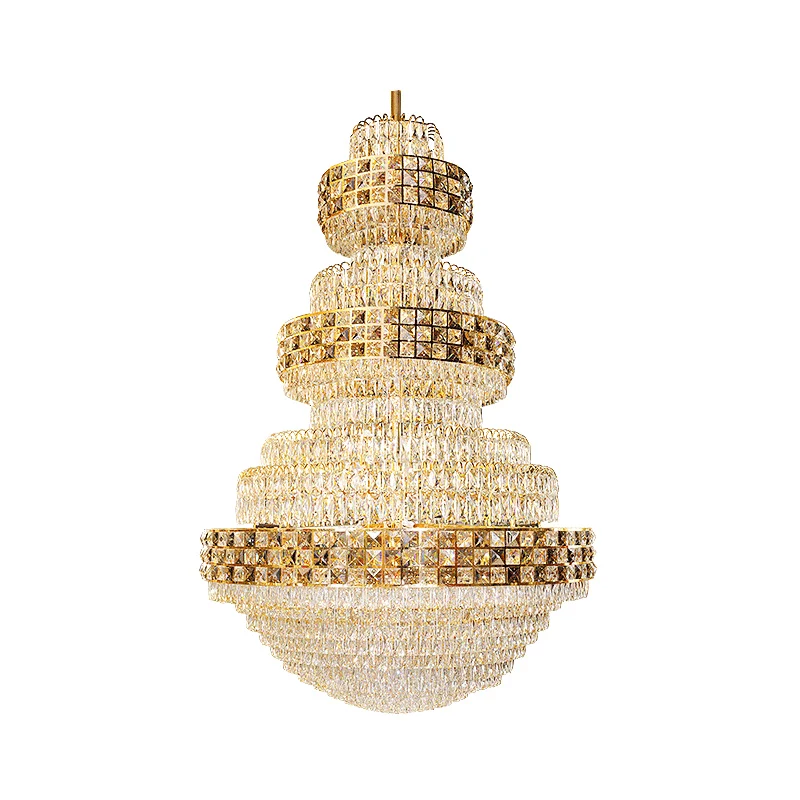 New Design Modern Luxury Chandelier Living Room Light Simple Led Large Gold Hanging Crystal Long Chandelier Lighting
New Design Modern Luxury Chandelier Living Room Light Simple Led Large Gold Hanging Crystal Long Chandelier Lighting