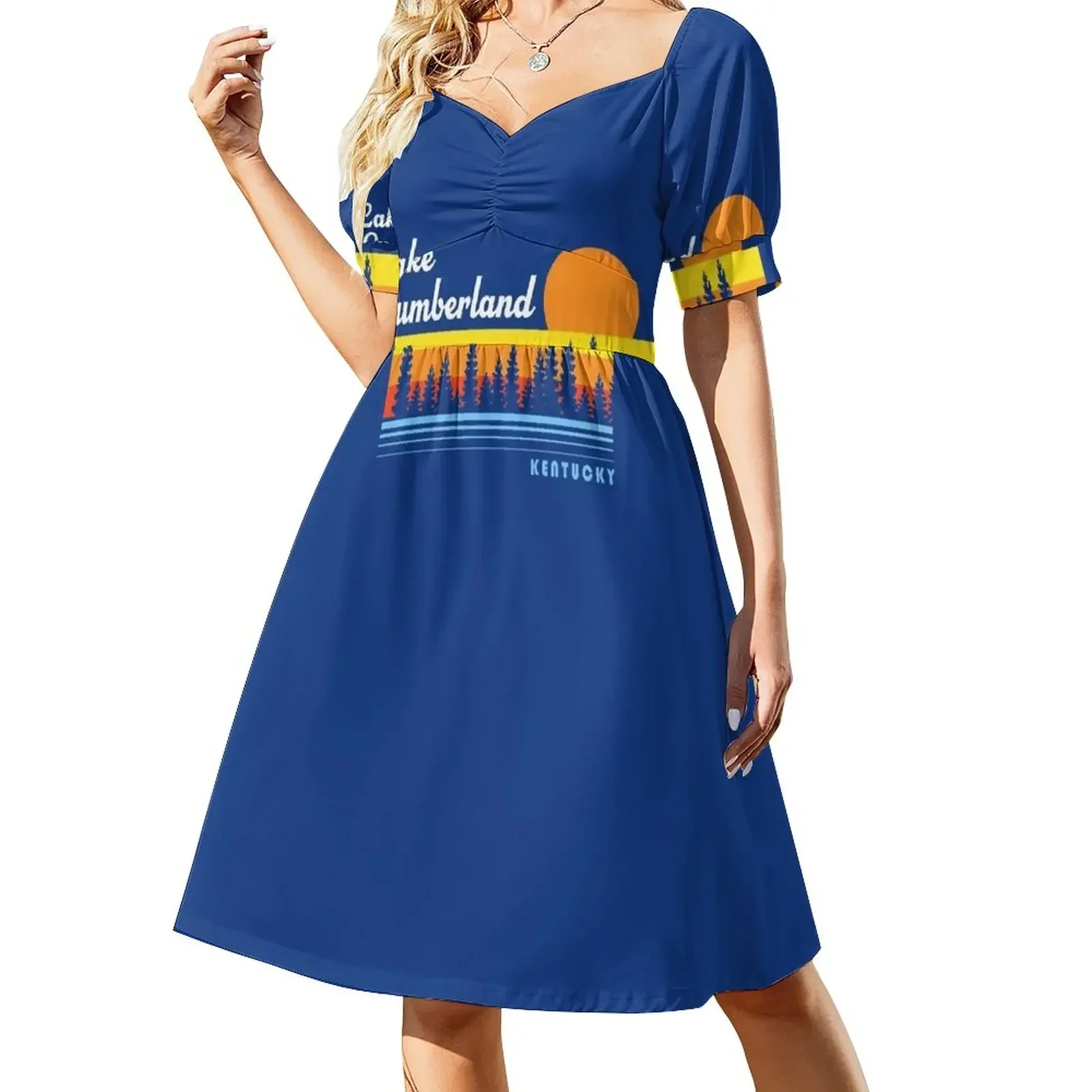 Lake Cumberland Kentucky Lake Cumberland Fishing Retro Sleeveless Dress Bride dresses elegant dresses for women Dress
Lake Cumberland Kentucky Lake Cumberland Fishing Retro Sleeveless Dress Bride dresses elegant dresses for women Dress