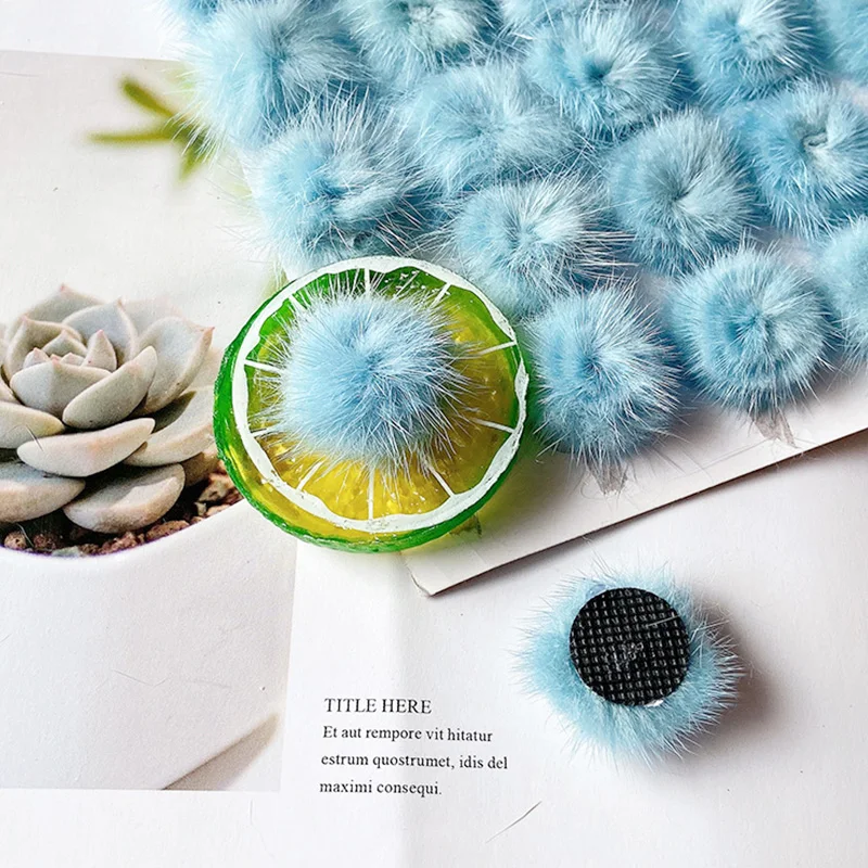 5Pcs 13Colors 3cm Plush Pom Poms Ball Buttons DIY Fluffy Hairclip Earring Necklace Brooch Jewelry Clothing Making Disc Buckle
5Pcs 13Colors 3cm Plush Pom Poms Ball Buttons DIY Fluffy Hairclip Earring Necklace Brooch Jewelry Clothing Making Disc Buckle