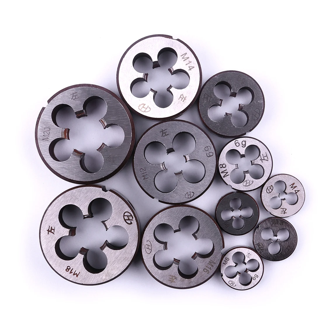 1pc Left Hand Thread Dies Round Dies For Metal Working Threading Tools Metric Screw Die M3 M4 M5 M6 M8 M10 M12 M14 M16 M18 M20
1pc Left Hand Thread Dies Round Dies For Metal Working Threading Tools Metric Screw Die M3 M4 M5 M6 M8 M10 M12 M14 M16 M18 M20