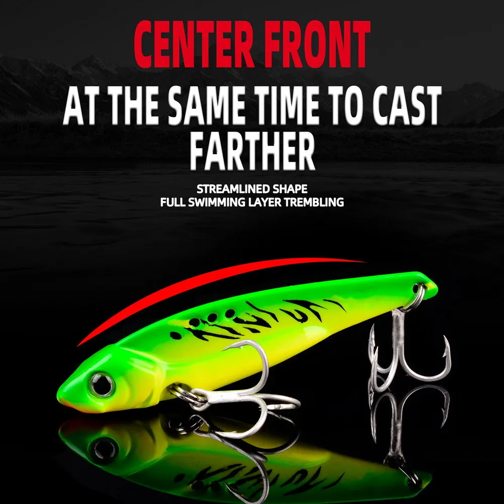 Wholesale Long Cast Dragon Tooth Lifelike Vibro Metal VIB Spinner Blade Jig Lures Hard Bait for Bass Mackerel Walleye All Water
Wholesale Long Cast Dragon Tooth Lifelike Vibro Metal VIB Spinner Blade Jig Lures Hard Bait for Bass Mackerel Walleye All Water