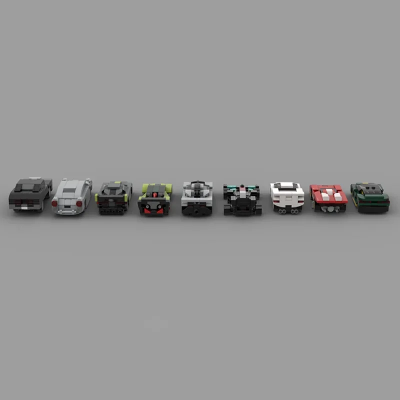 1006pcs MOC Mini City Champions Cars Model Technical Building Blocks Assembly DIY Creative Idea Display Collectible Brick Gift
1006pcs MOC Mini City Champions Cars Model Technical Building Blocks Assembly DIY Creative Idea Display Collectible Brick Gift