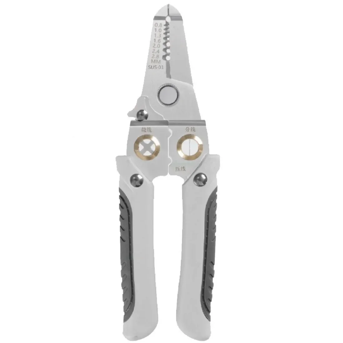 1pc Multifunctional Wire Stripper Cable Professional Fiber Optic High Hardness Alloy Wire Breaker Tool
1pc Multifunctional Wire Stripper Cable Professional Fiber Optic High Hardness Alloy Wire Breaker Tool