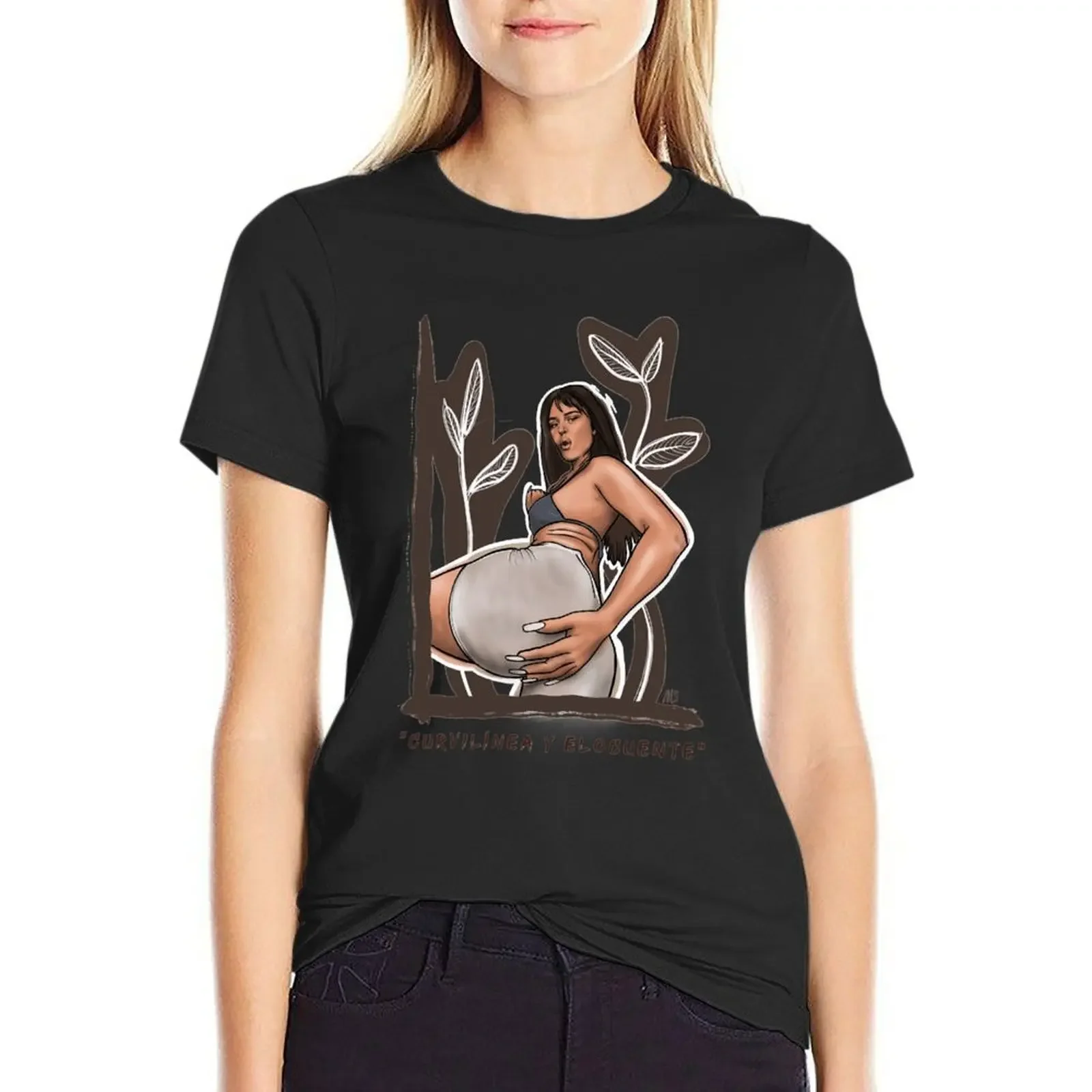 Illustration tribute Nathy Peluso curvy and eloquent Classic T-Shirt kawaii clothes Female clothing workout t shirts for Women
Illustration tribute Nathy Peluso curvy and eloquent Classic T-Shirt kawaii clothes Female clothing workout t shirts for Women