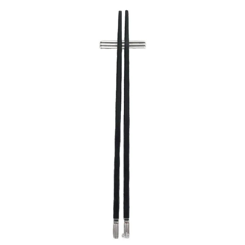 Nordic stainless steel ebony chopsticks one pair of household tableware housewarming gifts black mildew-proof light luxury
Nordic stainless steel ebony chopsticks one pair of household tableware housewarming gifts black mildew-proof light luxury