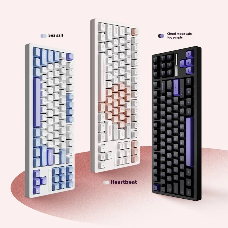 VGN S87 Wireless Mechanical Keyboard Tri-Mode Gaming Keyboard 87% Layout Gasket Structure RGB Customized Esports Keyboard Gifts 
VGN S87 Wireless Mechanical Keyboard Tri-Mode Gaming Keyboard 87% Layout Gasket Structure RGB Customized Esports Keyboard Gifts