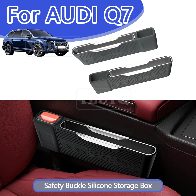 For Audi Q7 Car seat side storage pocket in-car storage seat silicone ABS gap storage box Seat Gap Filler Car interior
For Audi Q7 Car seat side storage pocket in-car storage seat silicone ABS gap storage box Seat Gap Filler Car interior