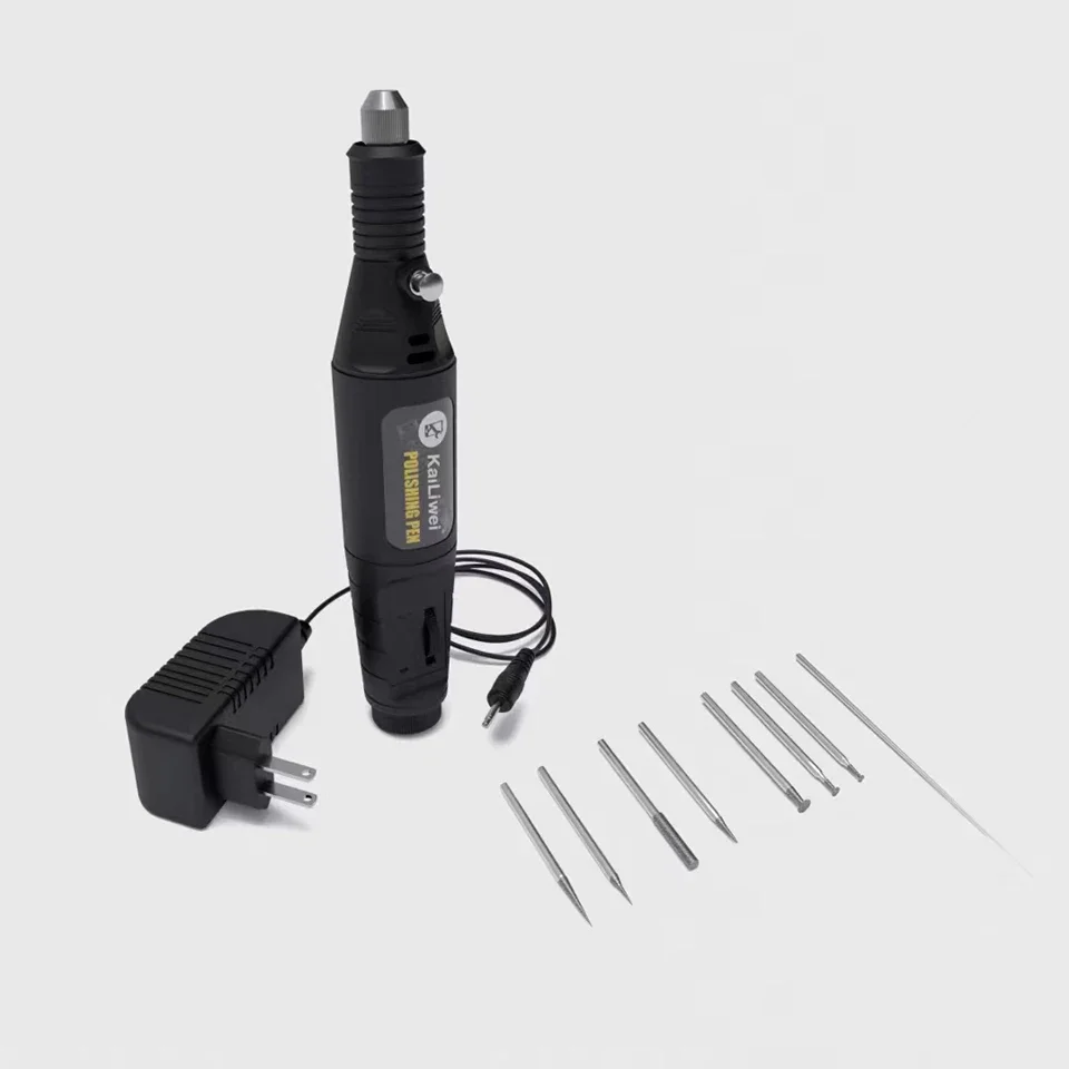 Kailiwei 8 In 1 Electric Grinding Pen Glue Remove Drilling Engraving Pen Machine For Mobile Motherboard CPU IC Repair Tool
Kailiwei 8 In 1 Electric Grinding Pen Glue Remove Drilling Engraving Pen Machine For Mobile Motherboard CPU IC Repair Tool