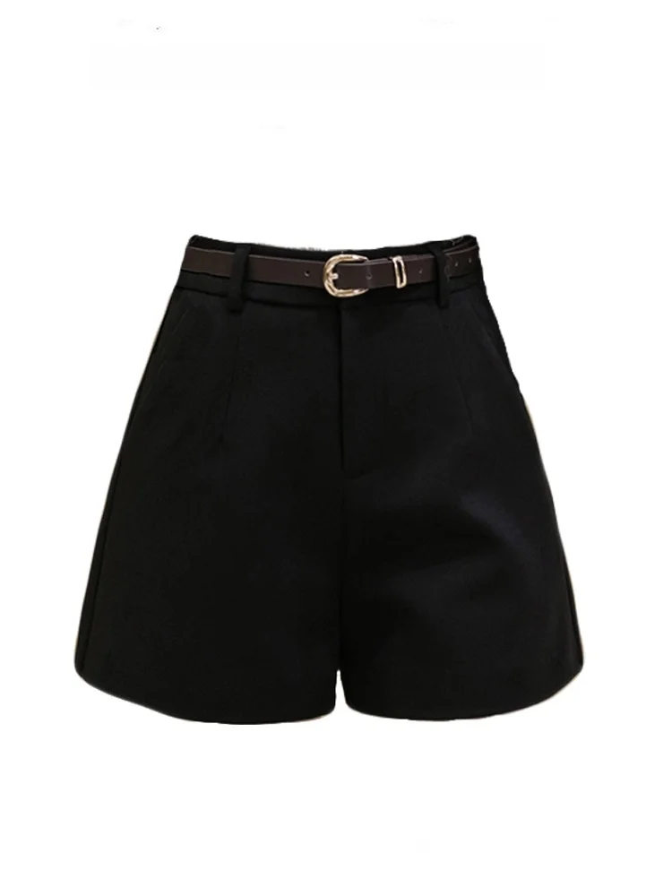 High Waist Thickened Woolen A-Line Short Pants for Women Spring Vintage Small Size Hip Concealing Wide Leg Pants
High Waist Thickened Woolen A-Line Short Pants for Women Spring Vintage Small Size Hip Concealing Wide Leg Pants