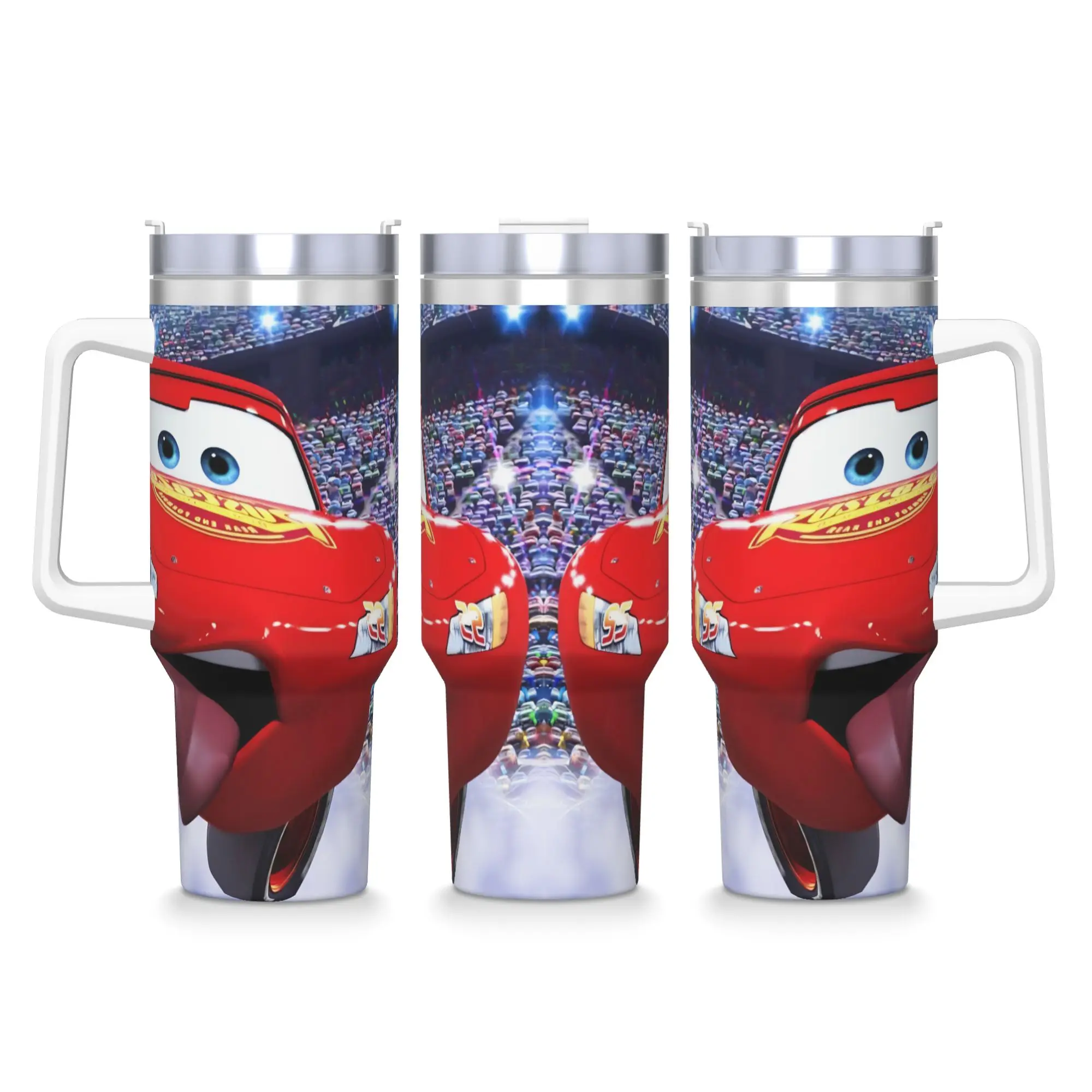 Cars McQueen Stainless Steel Tumbler Beach Mugs Cup Large Capacity Thermal Cups Leakproof Cold and Hot Milk Tea Water Bottle
Cars McQueen Stainless Steel Tumbler Beach Mugs Cup Large Capacity Thermal Cups Leakproof Cold and Hot Milk Tea Water Bottle