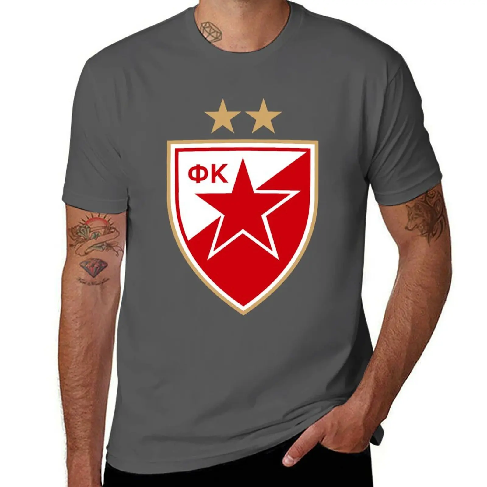 Crvena Zvezda T-Shirt funny t shirts dark humor t shirt personalised T-Shirt
Crvena Zvezda T-Shirt funny t shirts dark humor t shirt personalised T-Shirt
