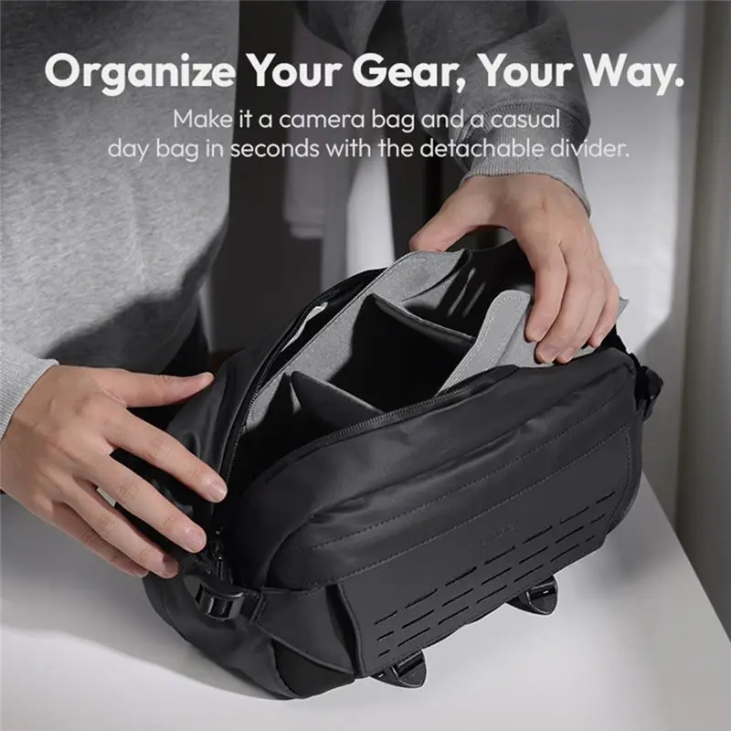 Y23A-AB02 Concept Waterproof Camera Backpack, DSLR/SLR Sling Case, Crossbody Shoulder Bag For Photography Gear
Y23A-AB02 Concept Waterproof Camera Backpack, DSLR/SLR Sling Case, Crossbody Shoulder Bag For Photography Gear